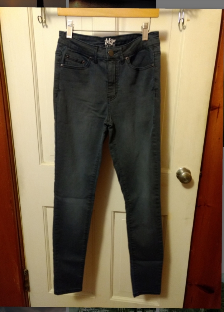 Tokyo Darling grey high waisted jeans sz 0